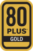 80 PLUS Gold Certification Badge