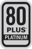 80 PLUS Platinum Certification Badge