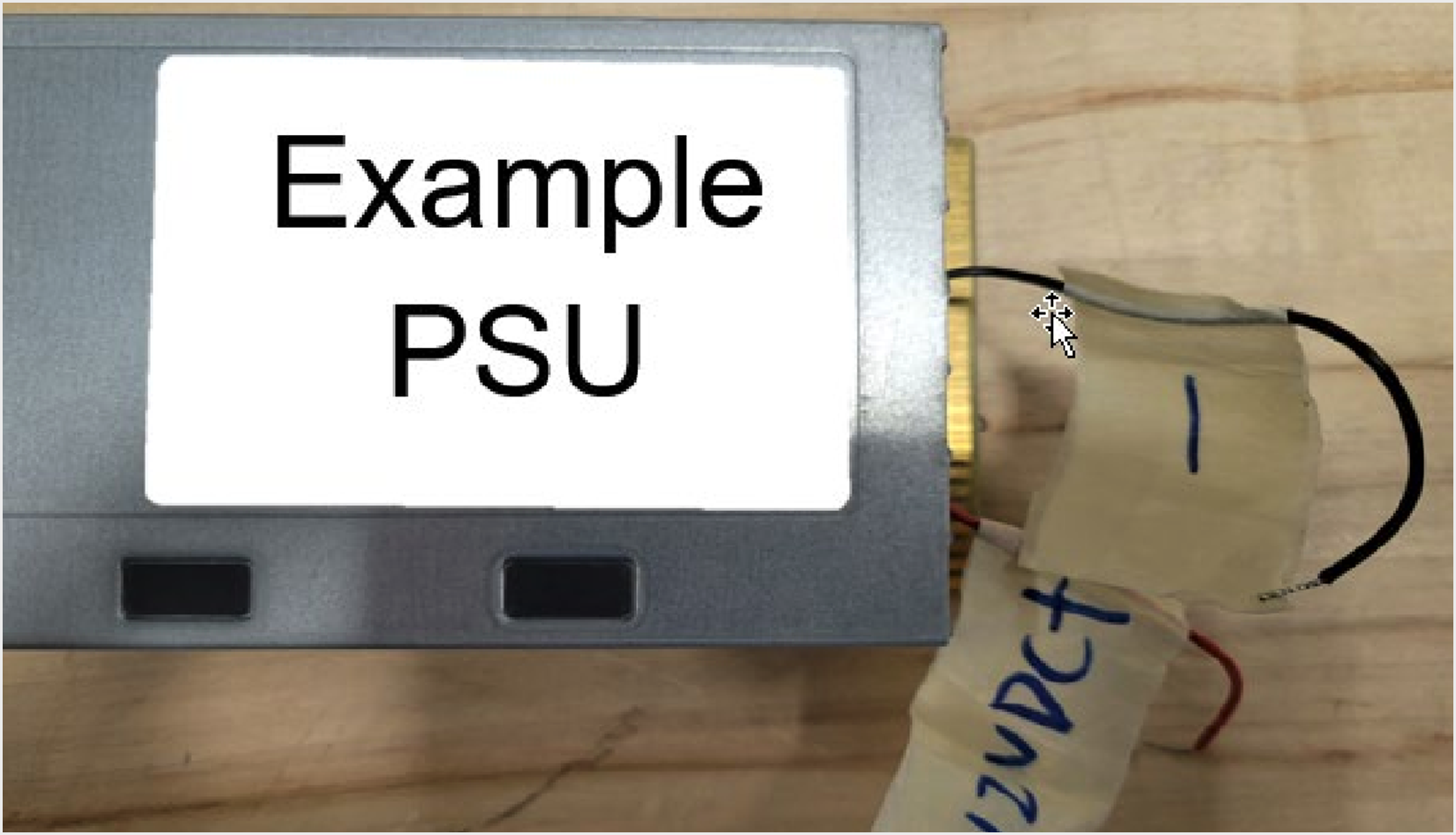External Fan Power Labeled
