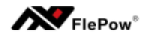 FlePow logo at 80 PLUS® PSU Certification Program