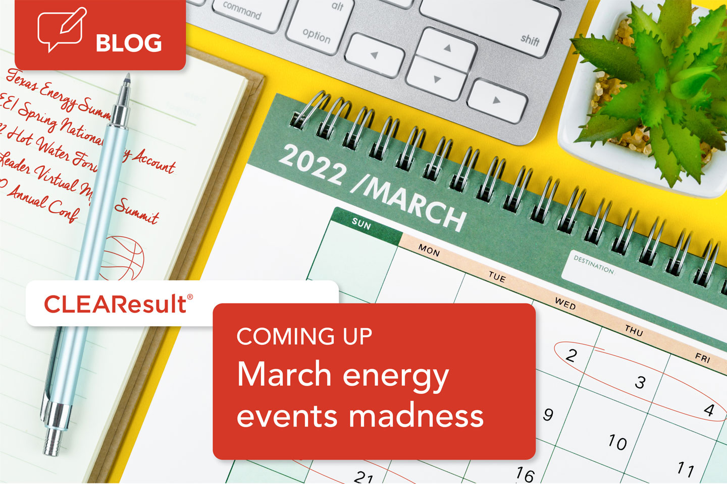March energy events