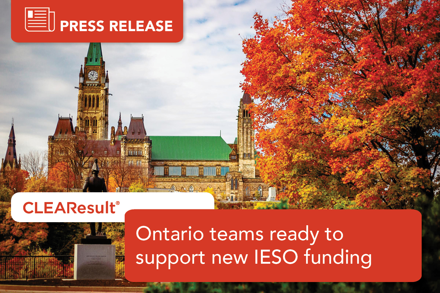 CLEAResult readies support for Ontario IESO's new and enhanced energy efficiency programs