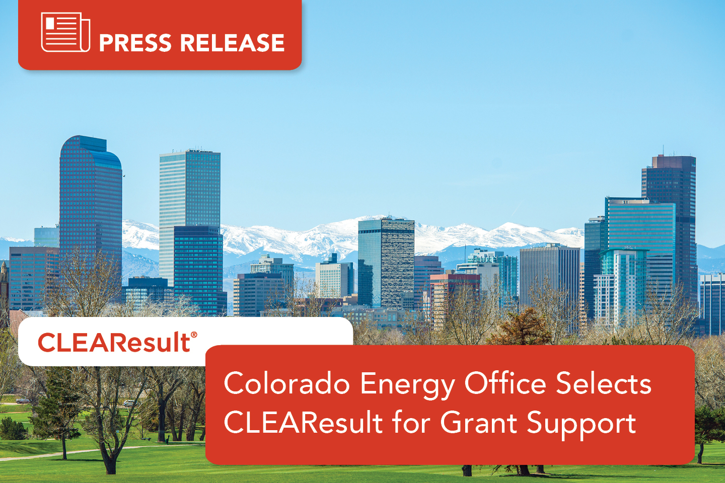 Colorado Energy Office Selects CLEAResult for Grant Support