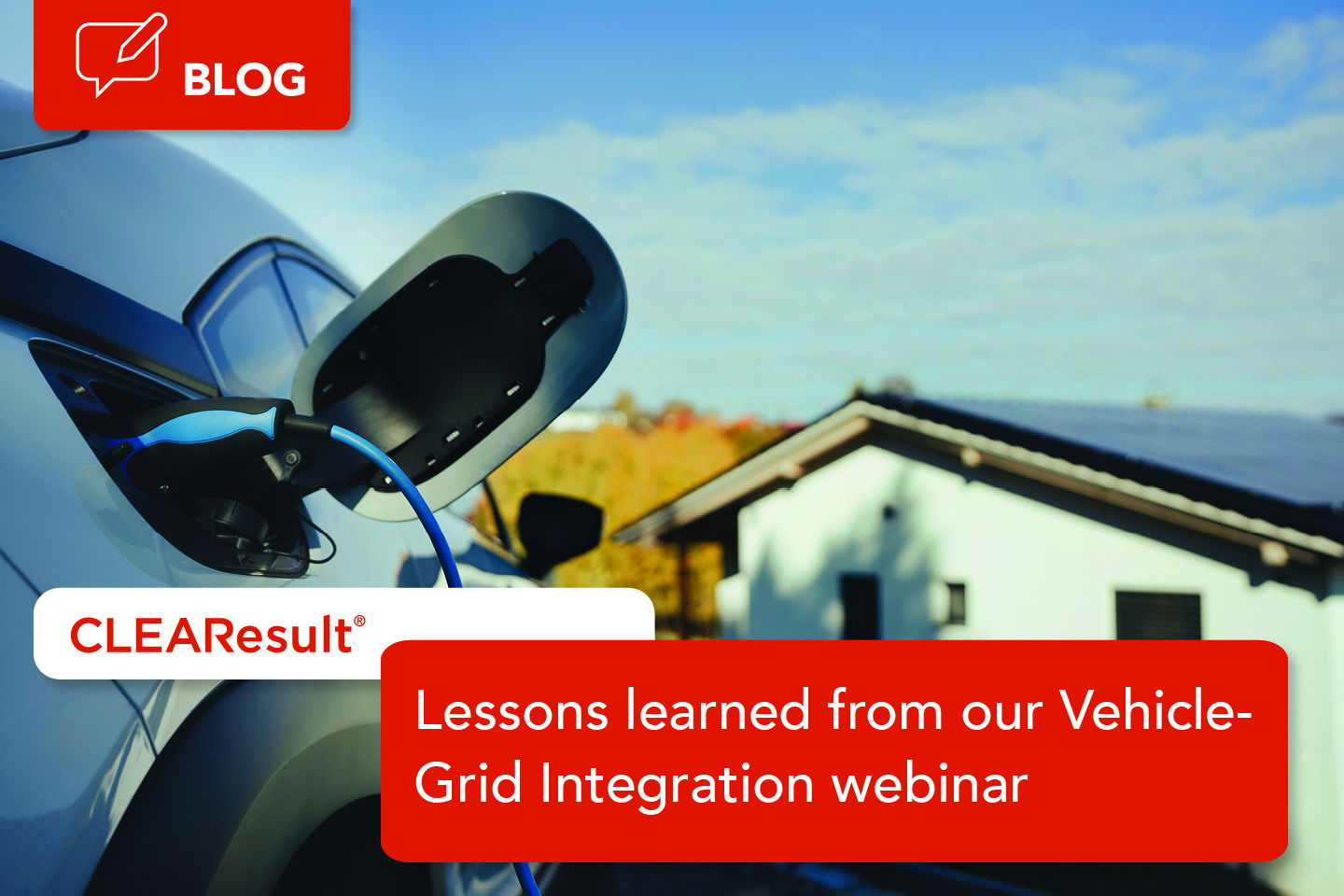 Lessons learned from our Vehicle-Grid Integration webinar