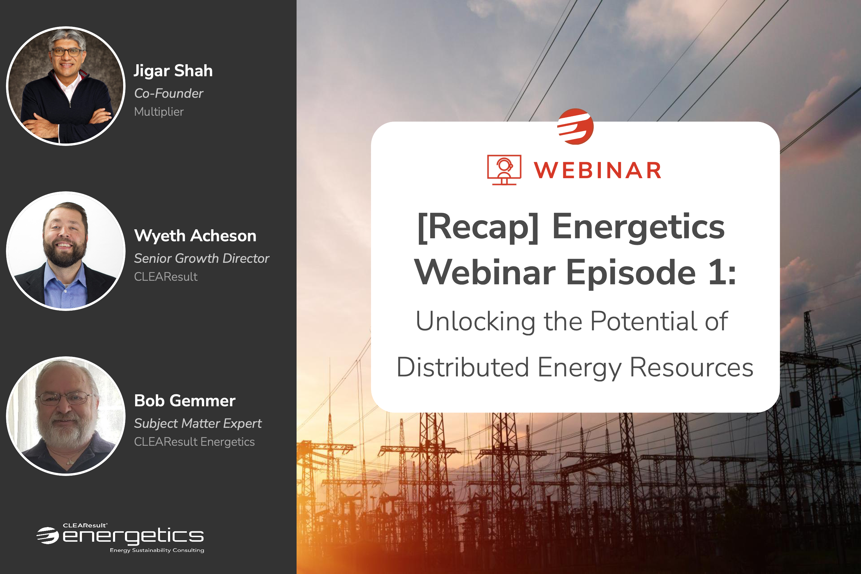 Webinar Recap