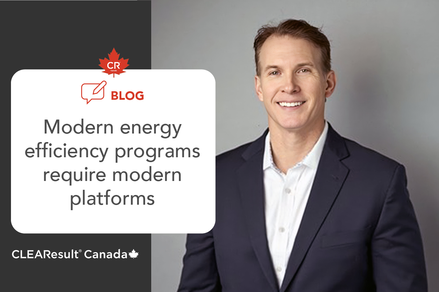 Modern energy efficiency programs require modern platforms