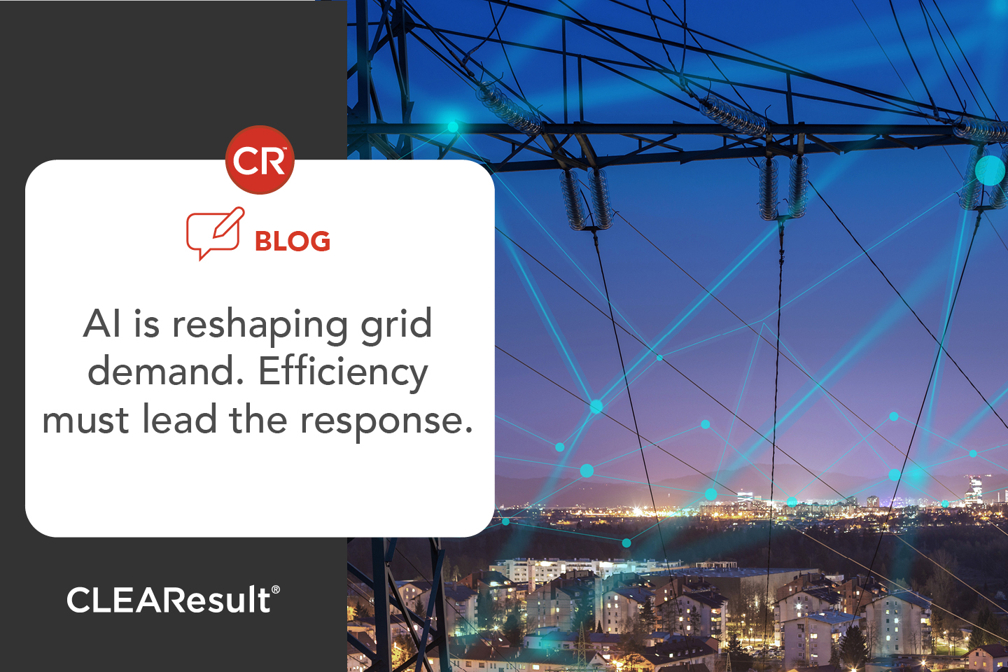 AI is reshaping grid demand. Efficiency must lead the response