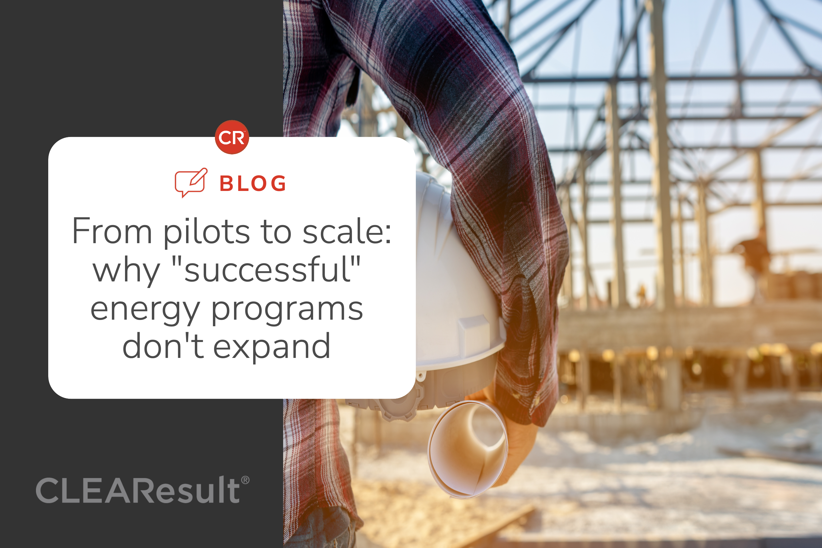 From pilots to scale: Why "successful" energy programs don't expand 