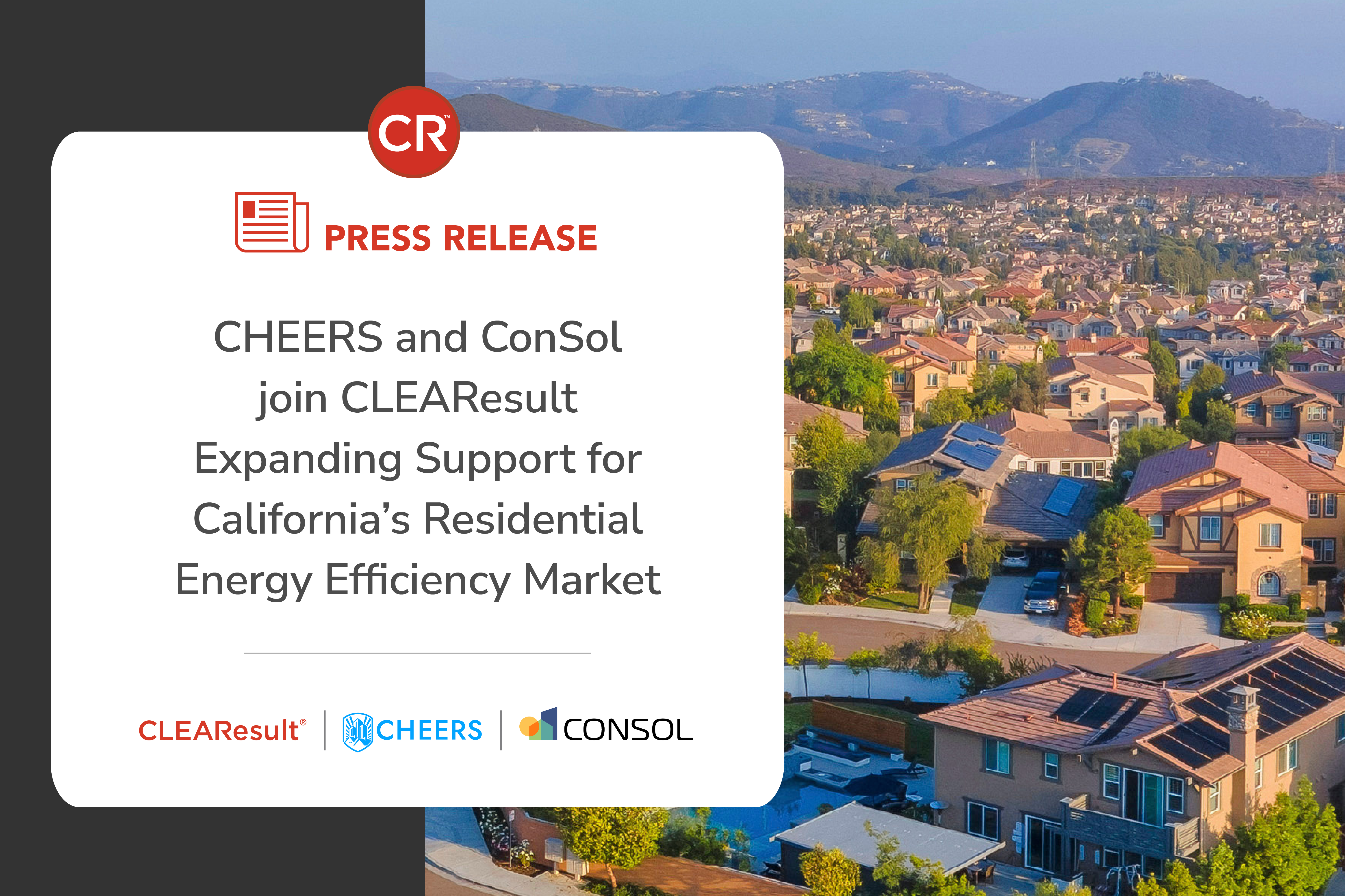 CLEAResult Acquires CHEERS, Expanding Support for California's Residential Energy Efficiency Market
