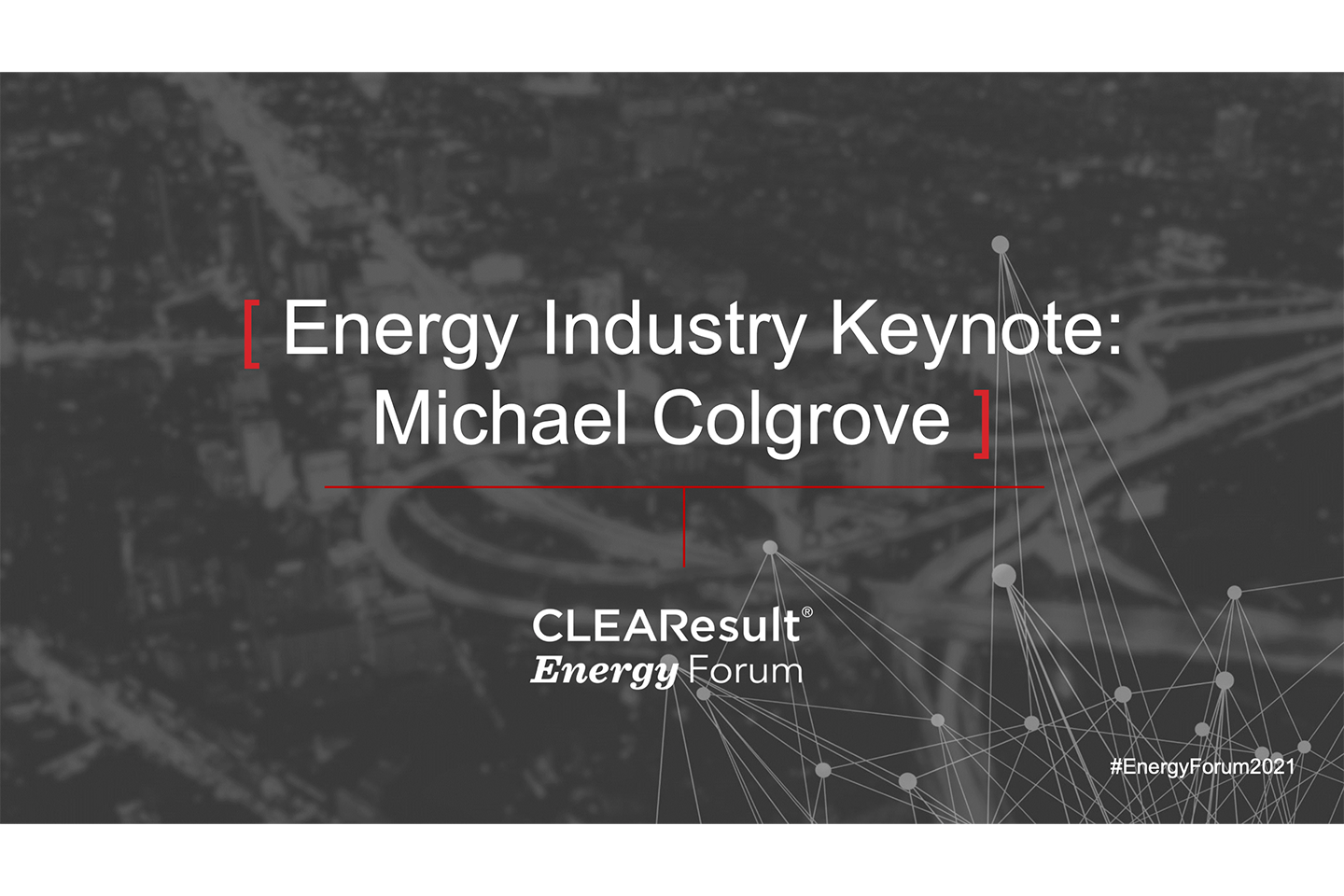 Energy Industry Keynote