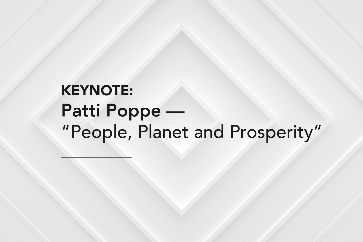 Keynote CEO Poppe
