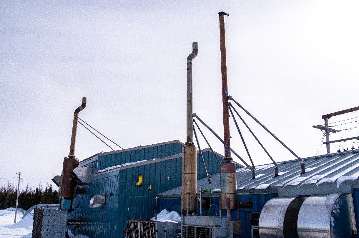 The electricity generators in Makkovik, Nunatsiavut