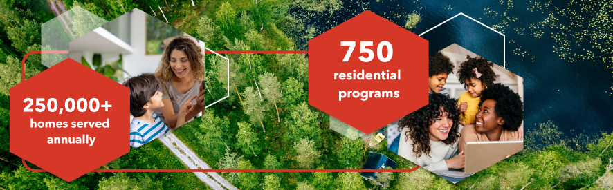 Helping residential customers live sustainably.