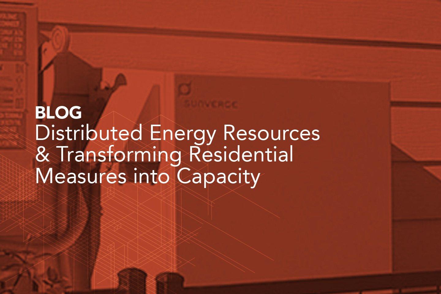 Distributed Energy Resources