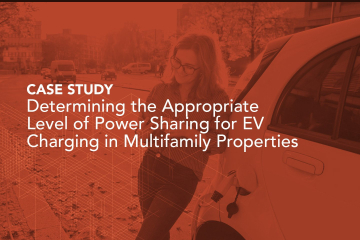 EV Multifamily Power Sharing Analysis