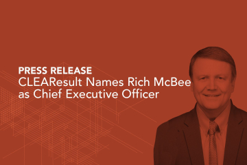 CLEAResult Names Rich McBee as Chief Executive Officer